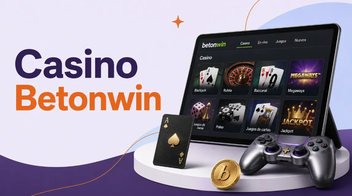 Casino Betonwin y secciones de juego